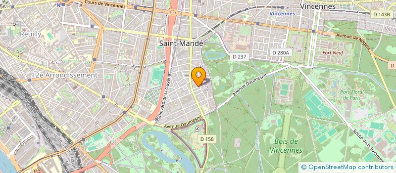 localisation de l'entreprise VENDEIS à SAINT-MANDE