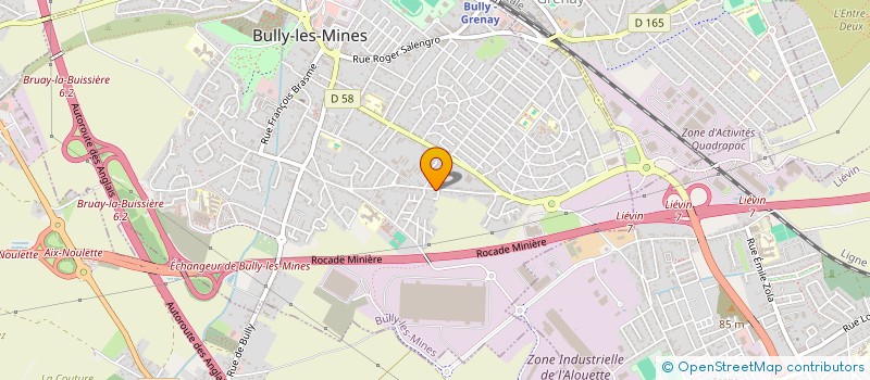 localisation de l'entreprise VENDEMARCQ à BULLY-LES-MINES