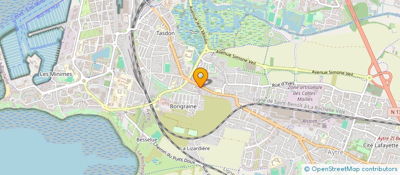 localisation de l'entreprise VENDETTA INVST  LA ROCHELLE