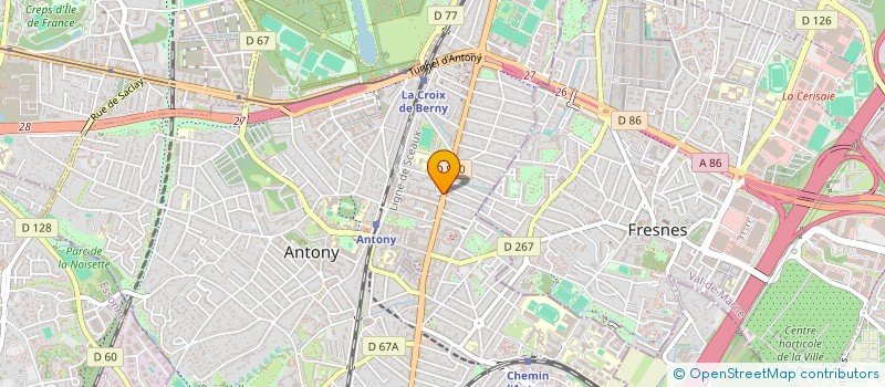 localisation de l'entreprise VENDEURS D ELITE à ANTONY