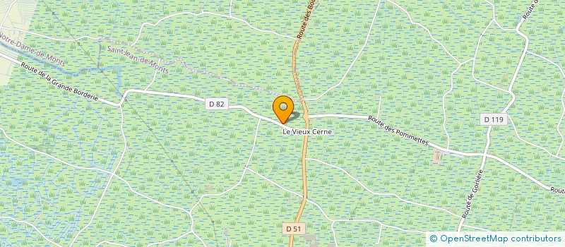 localisation de l'entreprise VENDIM  SAINT-JEAN-DE-MONTS