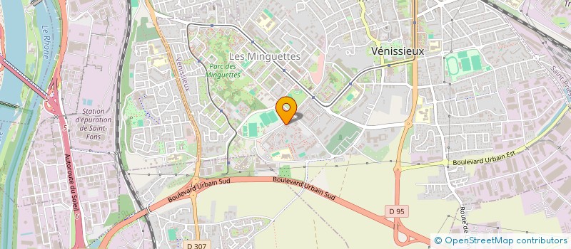 localisation de l'entreprise VENDITTI E VENDITTI M MERTANI  VENISSIEUX