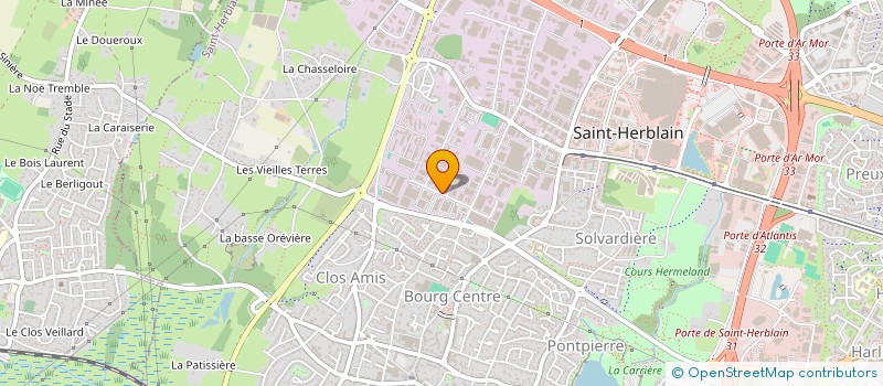 localisation de l'entreprise VENDOISE à SAINT-HERBLAIN