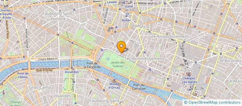 localisation de l'entreprise VENDOME 1  PARIS