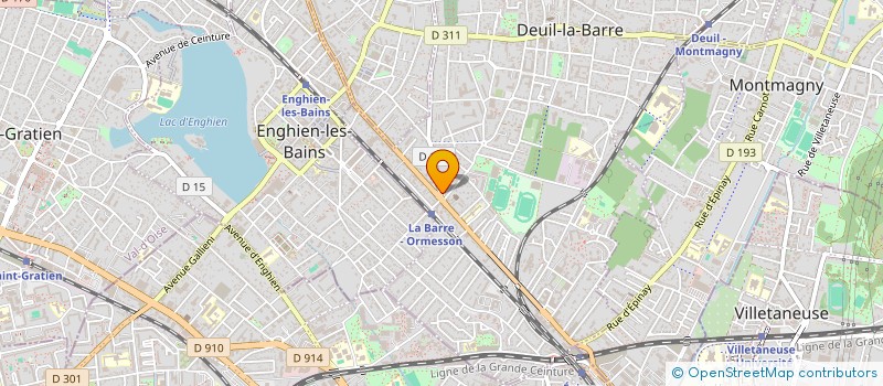 localisation de l'entreprise VENDOME  DEUIL-LA-BARRE