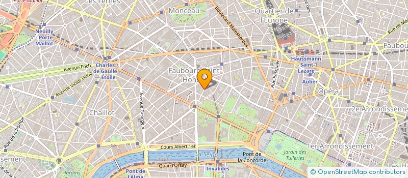 localisation de l'entreprise VENDOME  PARIS