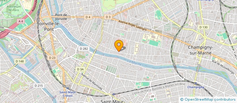 localisation de l'entreprise VENDOME  CHAMPIGNY-SUR-MARNE