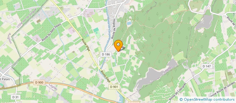 localisation de l'entreprise VENDOME  LAGNES