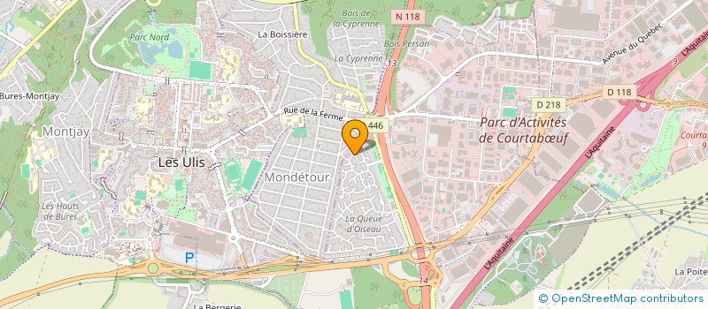 localisation de l'entreprise VENDOME CAPITAL  LES ULIS