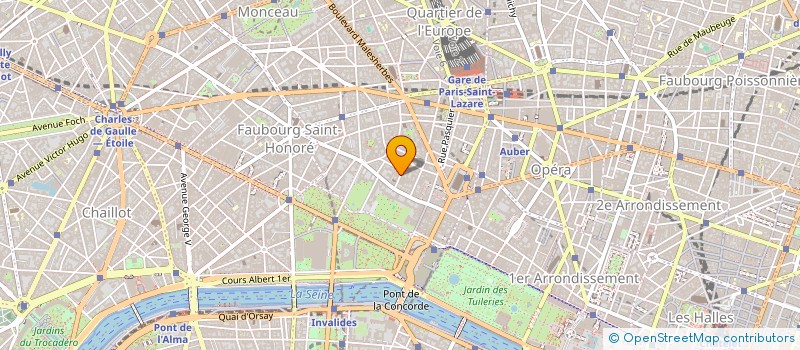 localisation de l'entreprise VENDOME CHARTRAIN à PARIS