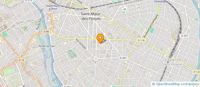 localisation de l'entreprise VENDOME DRIVE à SAINT-MAUR-DES-FOSSES