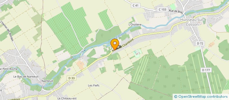 localisation de l'entreprise VENDOME EXPRESS  HUISSEAU-SUR-COSSON