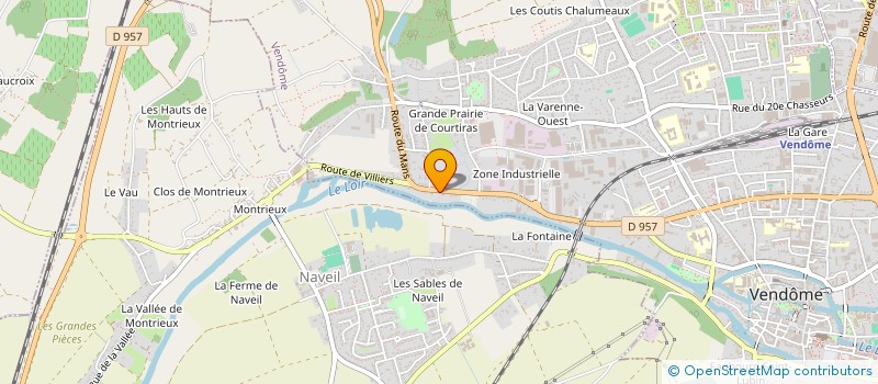 localisation de l'entreprise VENDOME INSURANCE PARTNER COURTAGE  VENDOME