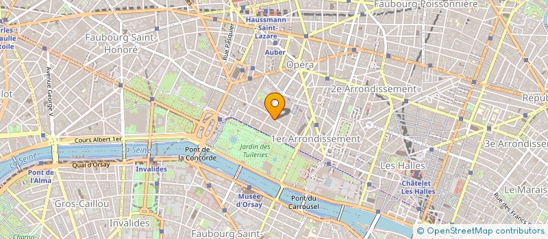 localisation de l'entreprise VENDOME INVESTISSEMENT à PARIS