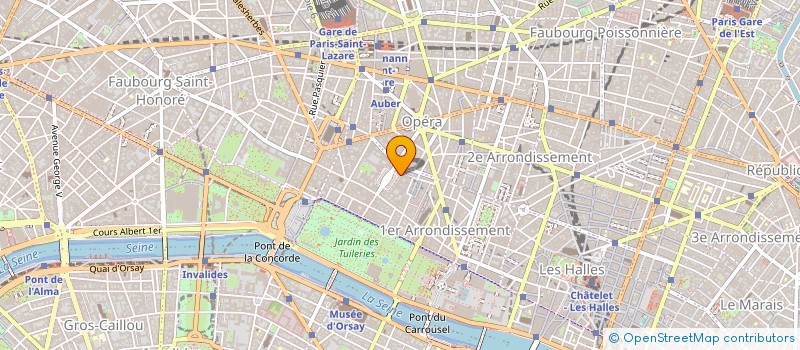 localisation de l'entreprise VENDOME INVESTISSEMENTS à PARIS