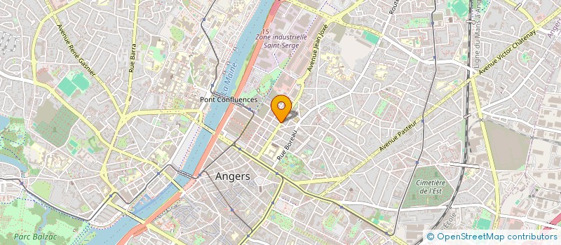 localisation de l'entreprise VENDOME LIAISONS RADIO à ANGERS