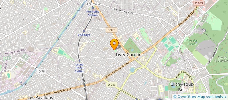localisation de l'entreprise VENDOME LIVRY GARGAN à LIVRY-GARGAN