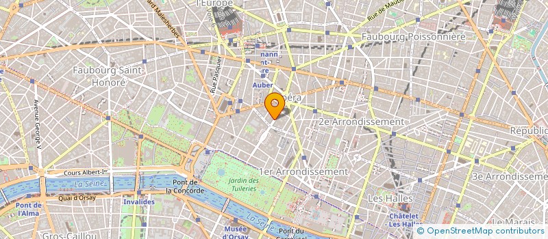 localisation de l'entreprise VENDOME PRESTIGE à PARIS