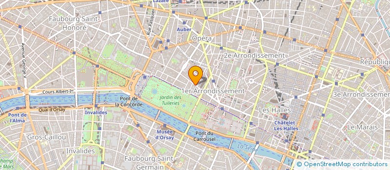 localisation de l'entreprise VENDOME RELOCATION  PARIS