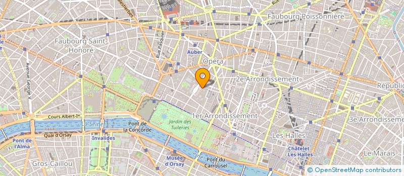 localisation de l'entreprise VENDOME RESTAURATION SERVICE à PARIS