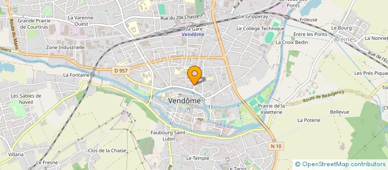 localisation de l'entreprise VENDOME STRUCTURE à VENDOME