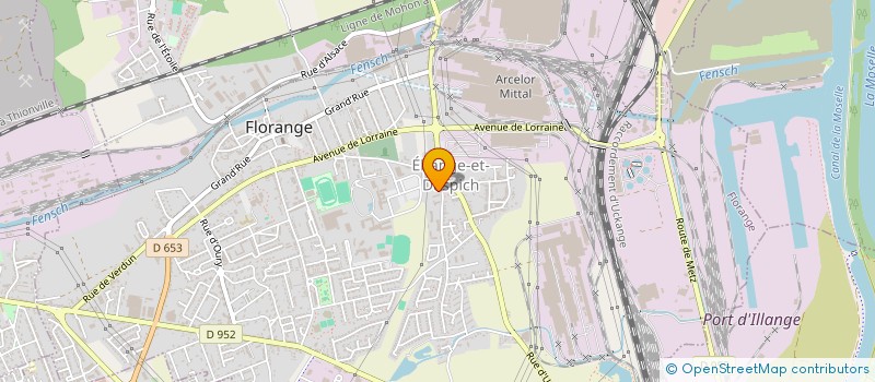 localisation de l'entreprise VENDONSTOUT  FLORANGE