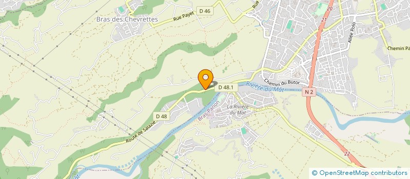 localisation de l'entreprise VENDREDI 13 à SAINT-ANDRE