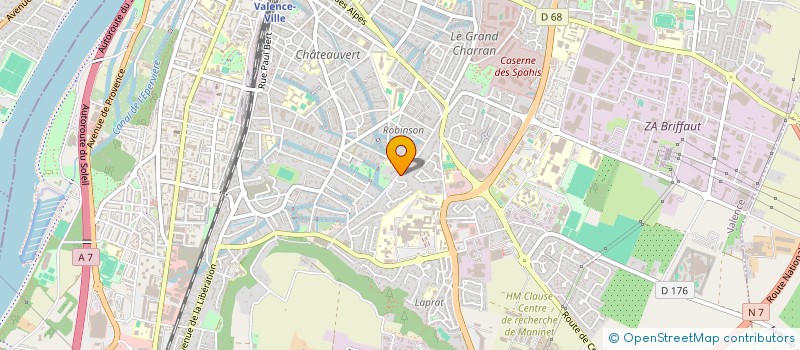 localisation de l'entreprise VENDREDI à VALENCE