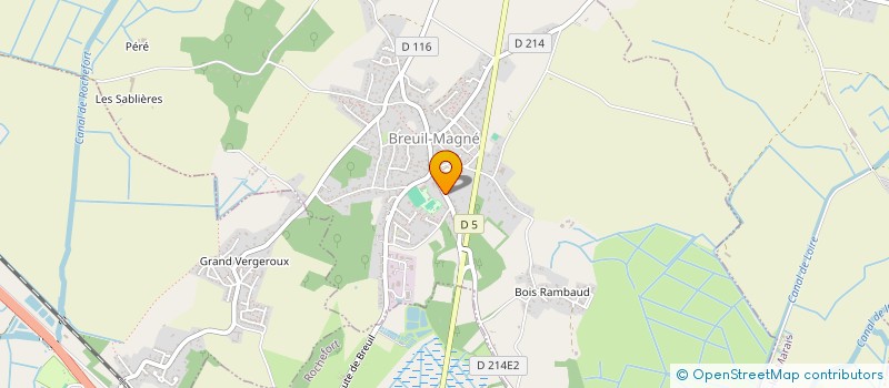 localisation de l'entreprise VENDREDIS DE PRINTEMPS  BREUIL-MAGNE