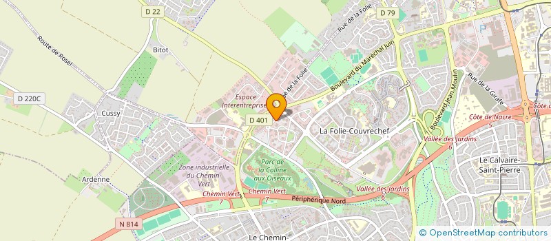 localisation de l'entreprise VENDREMABOITE à CAEN