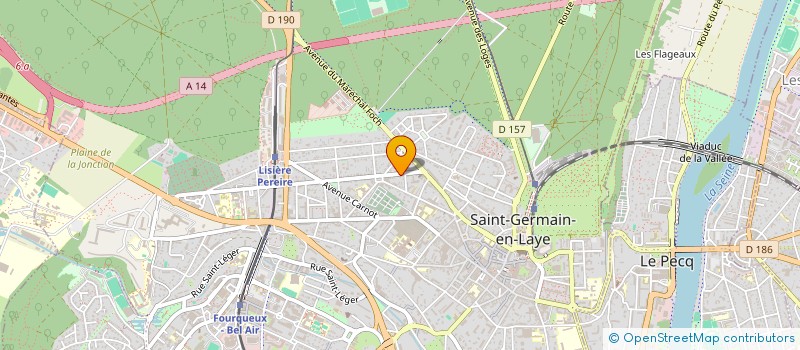 localisation de l'entreprise VENDRIX  SAINT-GERMAIN-EN-LAYE