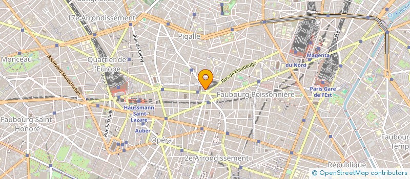 localisation de l'entreprise VENE INTERIM  PARIS