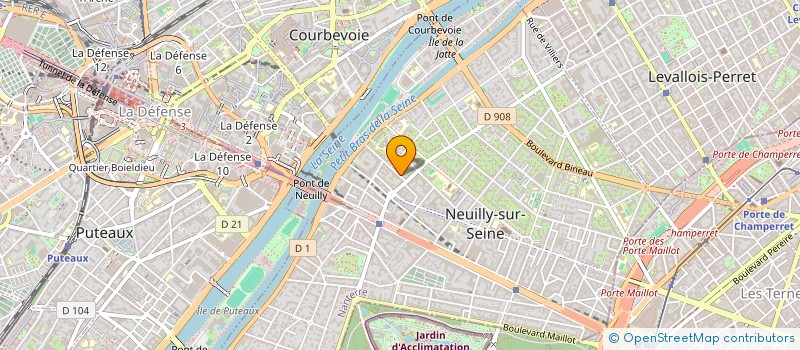 localisation de l'entreprise VENE JEAN-BAPTISTE ET FUERXER FLEUR à NEUILLY-SUR-SEINE