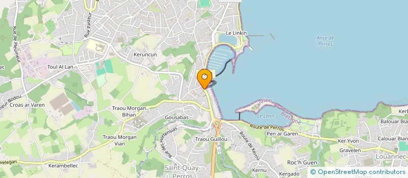 localisation de l'entreprise VENELLE DES TROIS AVOCATS  PERROS-GUIREC