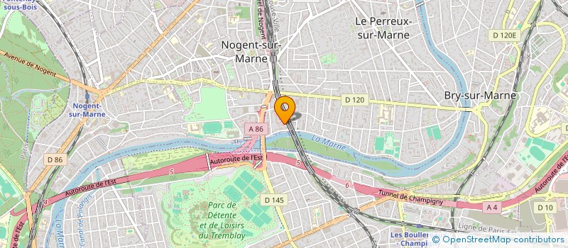 localisation de l'entreprise VENELY à NOGENT-SUR-MARNE