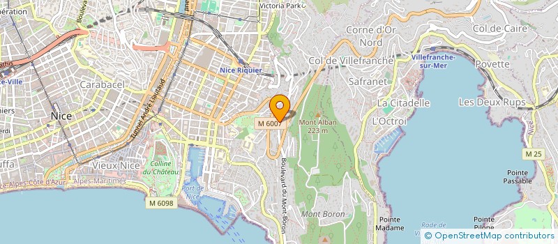 localisation de l'entreprise VENERDI à NICE