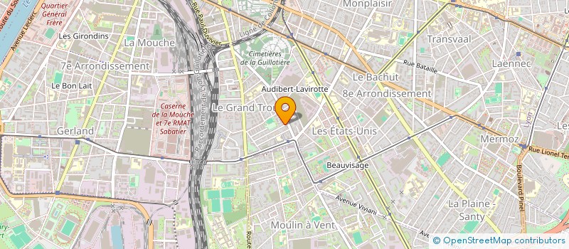 localisation de l'entreprise VENERIA  LYON