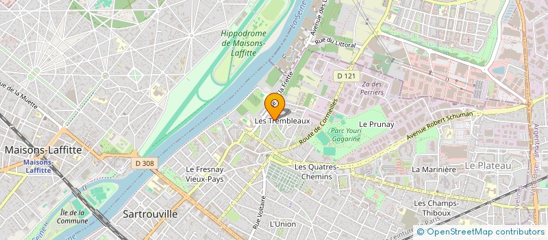 localisation de l'entreprise VENERIS CONSULTING  SARTROUVILLE
