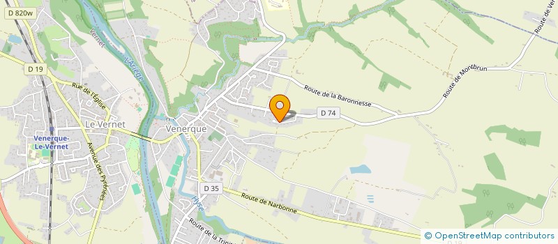 localisation de l'entreprise VENERQUE RASSEMBLE, AGIT, INNOVE, ETONNE (VRAIE) à VENERQUE