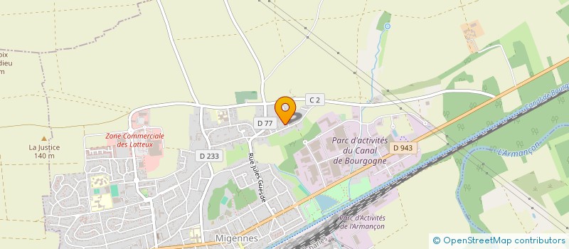localisation de l'entreprise VENET SEBASTIEN  LAROCHE ST CYDROINE