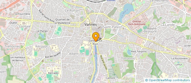 localisation de l'entreprise VENETES S.C.A à VANNES