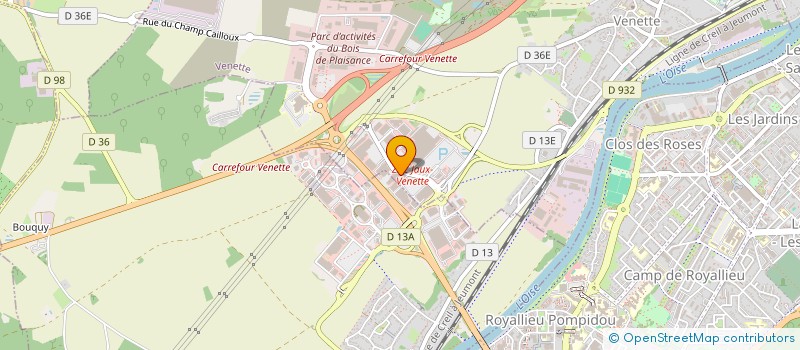localisation de l'entreprise VENETTECO à VENETTE