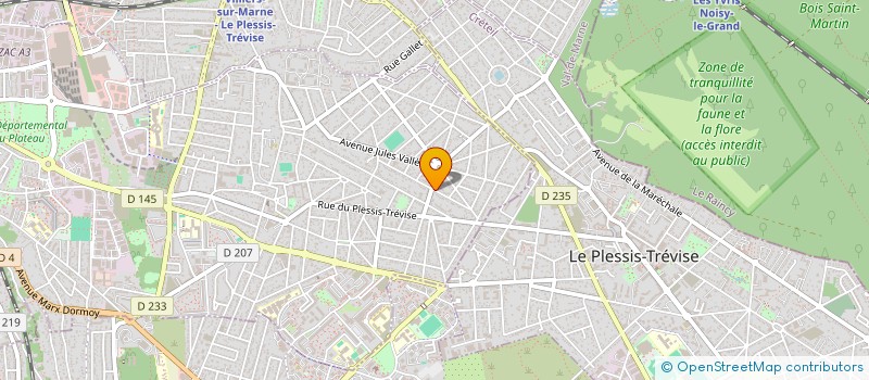 localisation de l'entreprise VENETTO  MONTGERON