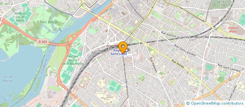 localisation de l'entreprise VENEUX GATINAIS  ANGERS