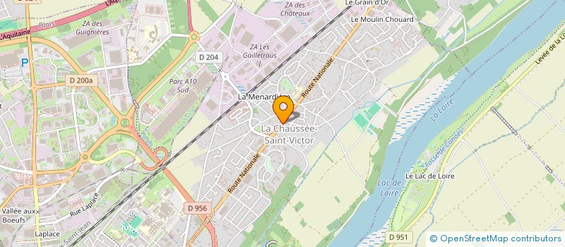 localisation de l'entreprise VENEXIART  LA CHAUSSEE-SAINT-VICTOR