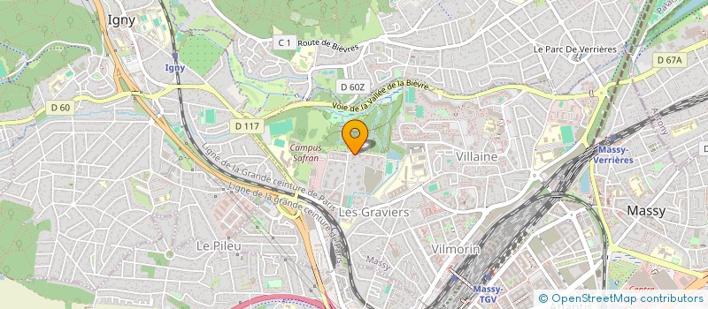 localisation de l'entreprise VENEXO HOLDING à MASSY