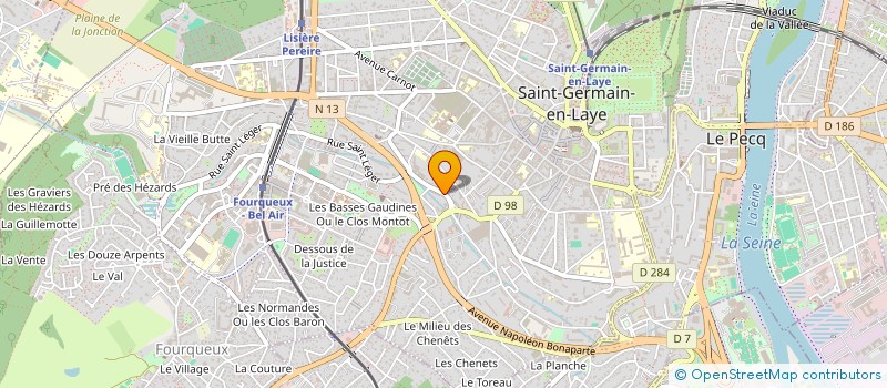 localisation de l'entreprise VENEZ COMME VOUS JOUEZ (VCVJ)  SAINT-GERMAIN-EN-LAYE