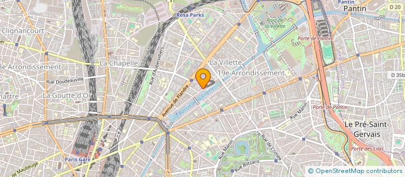 localisation de l'entreprise VENEZI  PARIS