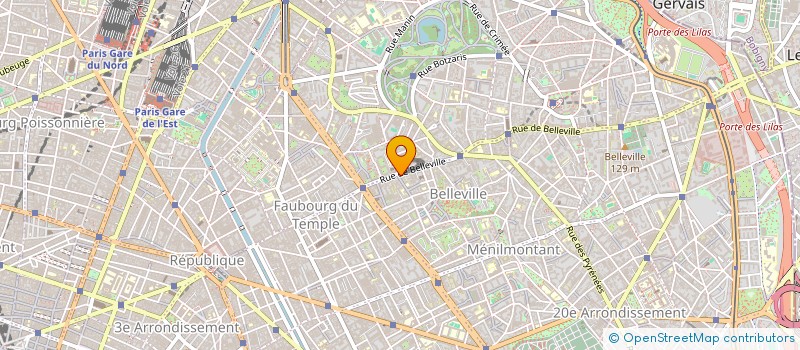 localisation de l'entreprise VENEZIA  PARIS