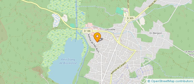 localisation de l'entreprise VENEZIA  BISCARROSSE